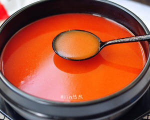 番茄米线汤底