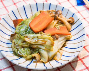 红味噌炒蔬菜