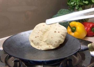 全麦原味的印度烤饼Chapati2